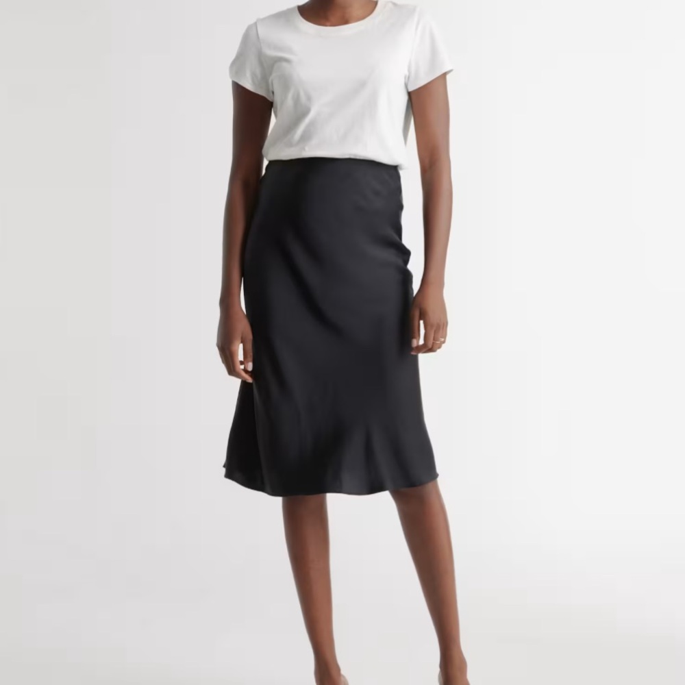 Quince 100% Washable Silk Skirt